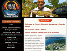 Tablet Screenshot of countyshores.com